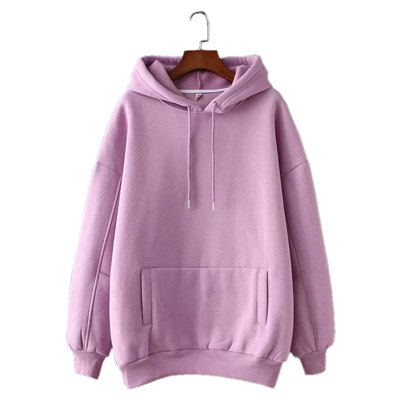 Women's Casual Loose Cotton Hoodie