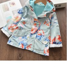 Girls Denim Coats New Brand Spring Kids Jackets Clothes Cartoon Coat Embroidery Children Clothing for 3 8Y