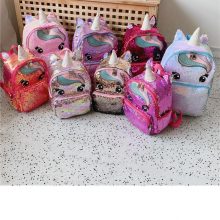 Unicorn Sequins Children's Backpack Kids School Bags for Teenage Girls Backpack Cartoon Cute Backpacks Large Mochila Infantil